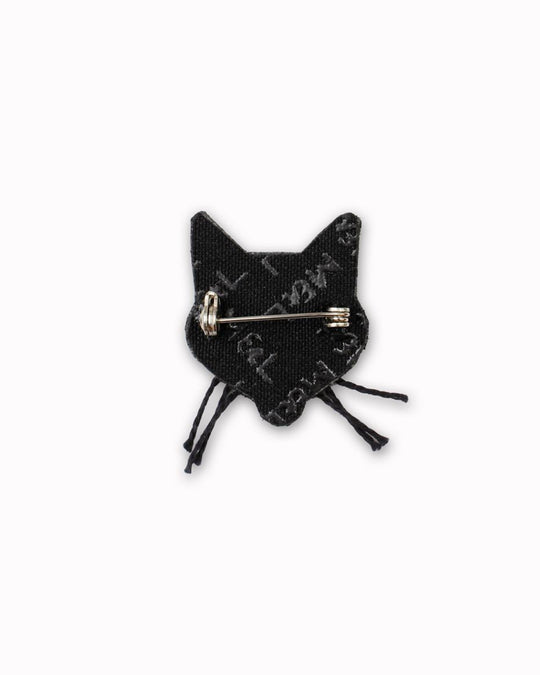 Make a statement with this beautiful Mister Fox hand embroidered decorative lapel pin by Paris based Macon et Lesquoy