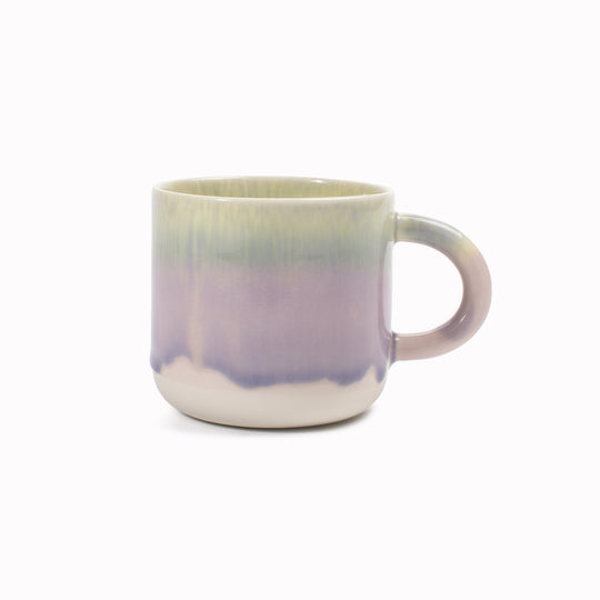 Chug Mug | Ceramic Drip Glazed Mug | Pastel Shades