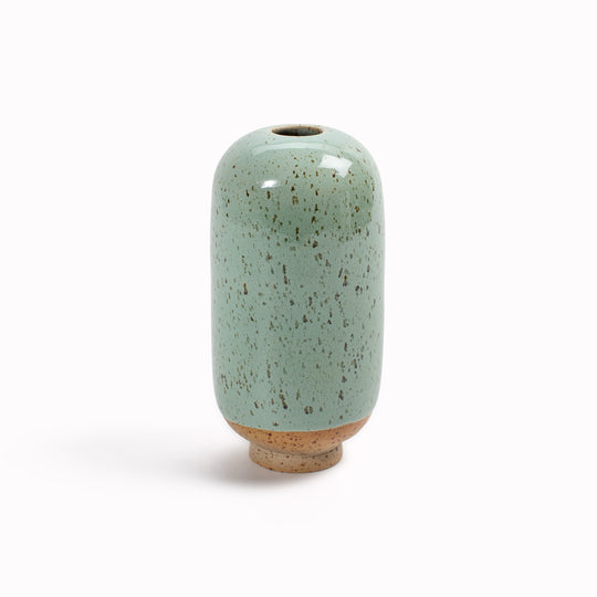 Yuki Mini Hand-thrown Vase | Moonlight Jade