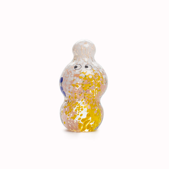 Meet the newest additions to the Studio Arhoj family of colourful characters - a personality laden decorative glass 'Crystal Blob' figurine! Think of these as cousins to Anders Arhoj's ceramic creations. Inspired by Japanese ceramics but with a Scandinavian twist.