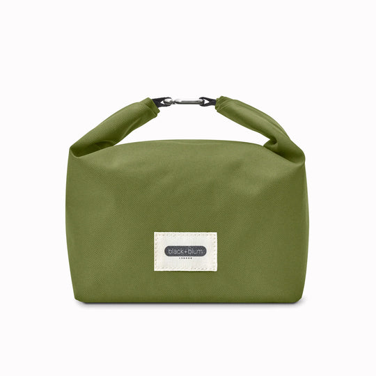 The Moss Black+Blum Large Insulated Lunch Bag is designed for people who bring proper food with them, not just snacks