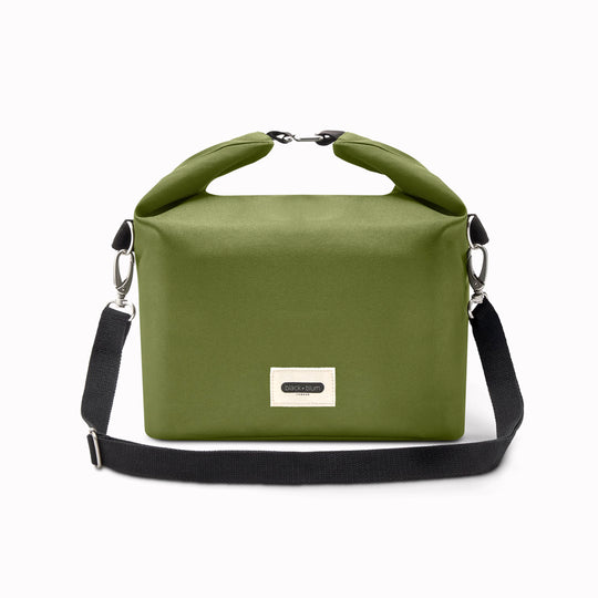 The Moss Black+Blum Large Insulated Lunch Bag is designed for people who bring proper food with them, not just snacks