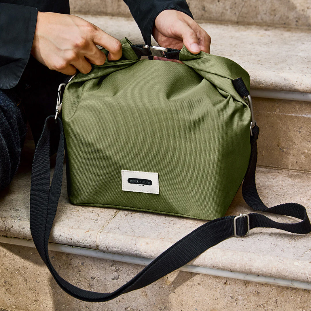 The Moss Black+Blum Large Insulated Lunch Bag is designed for people who bring proper food with them, not just snacks
