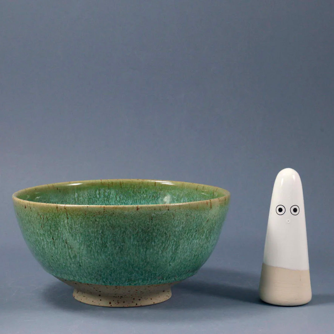 Danish Designers Studio Arhoj are renowned for their unique and colourful ceramics and this Mountain Moss&nbsp;Spring Bowl is no exception
