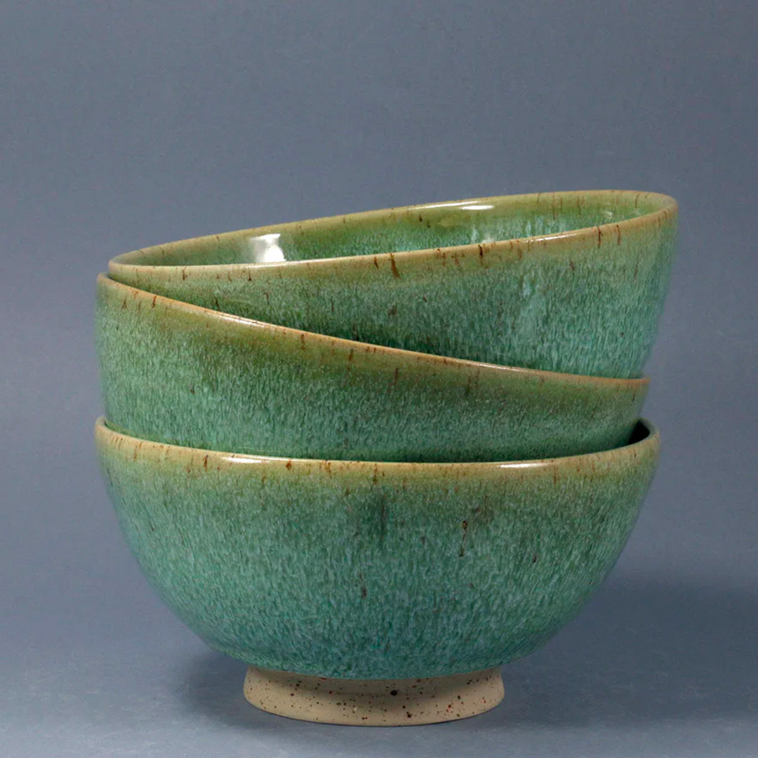 Danish Designers Studio Arhoj are renowned for their unique and colourful ceramics and this Mountain Moss&nbsp;Spring Bowl is no exception