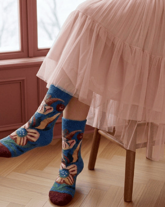 Illustrative and arty, fashion led socks! Bonne Maison have been producing high quality Egyptian cotton socks in Europe since 2012.