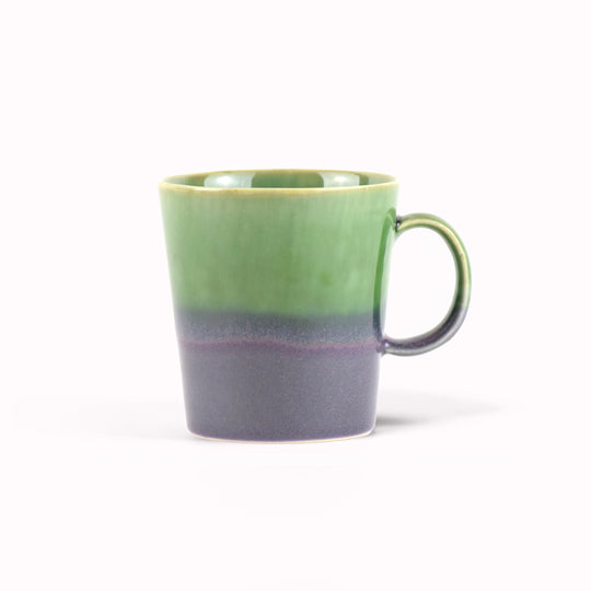 Hand Glazed Mug | Green+Indigo