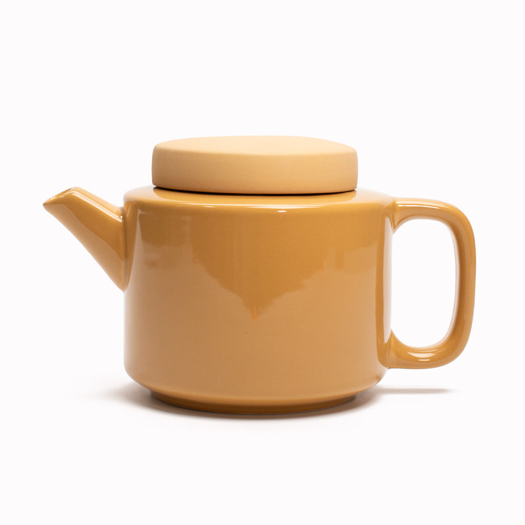 Stoneware Teapot | Mustard Yellow | 950ml