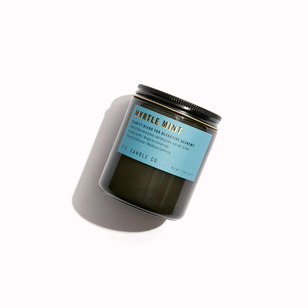 Myrtle Mint is for clarity and focus - a blend for creativity, mind opening conversations and new endeavours. 