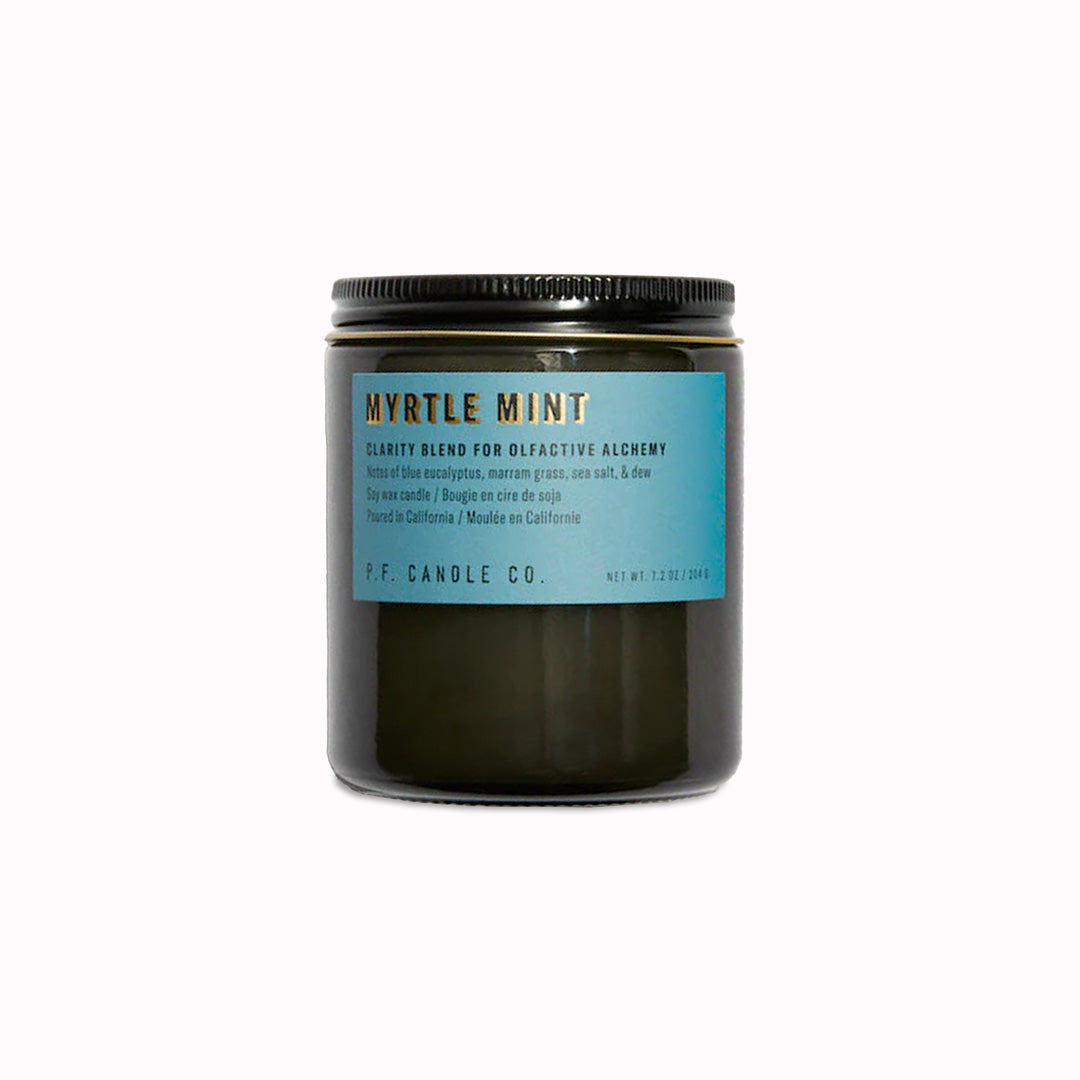 Myrtle Mint is for clarity and focus - a blend for creativity, mind opening conversations and new endeavours. 