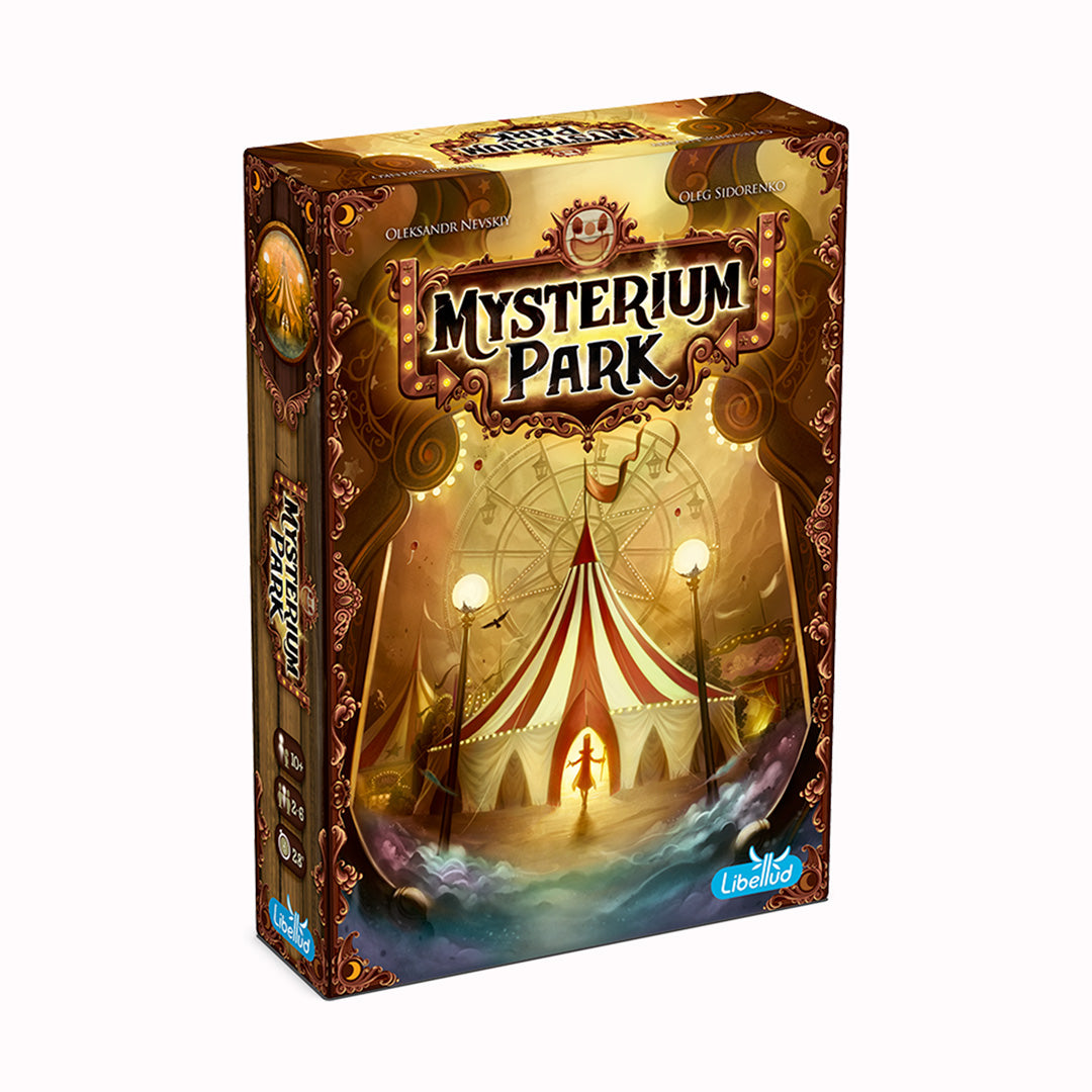 Mysterium Park | Deduction Board Game - Box Angled