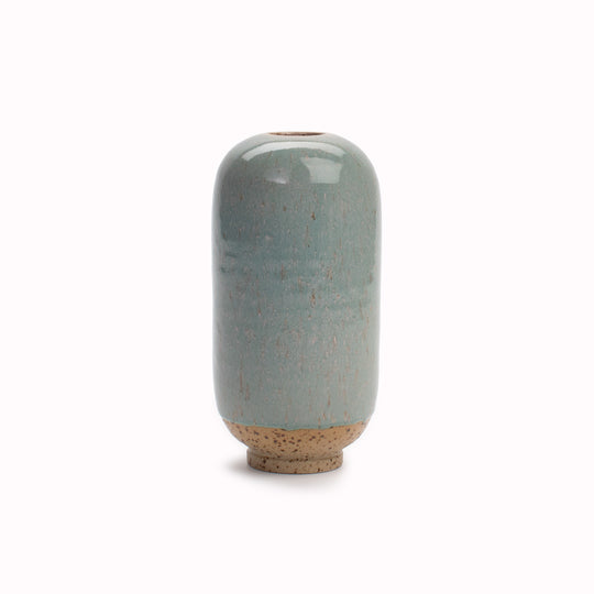 Yuki Mini Hand-thrown Vase | Milky Moss