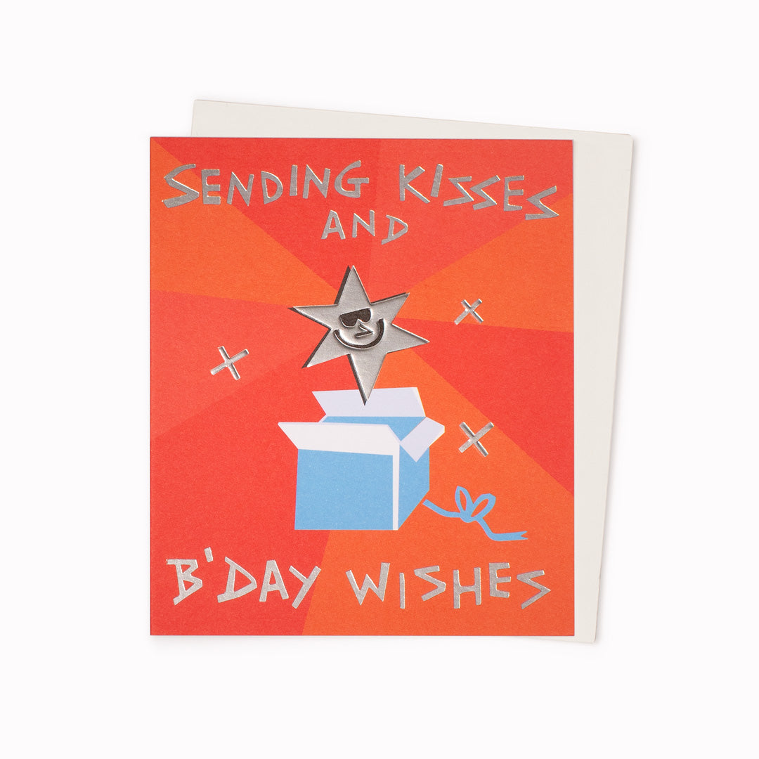 Kisses and Birthday Wishes | Birthday Greeting Card