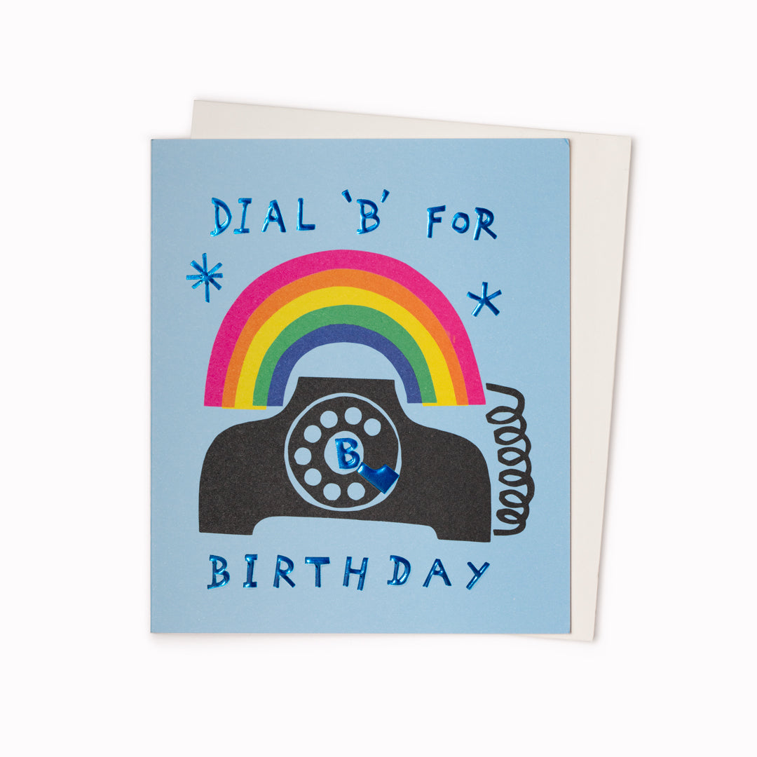 B For Birthday | Birthday Greeting Card