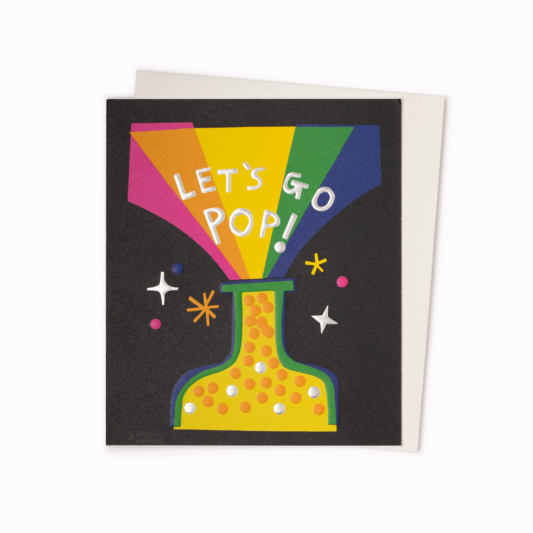 Let's Go Pop | Greeting Card