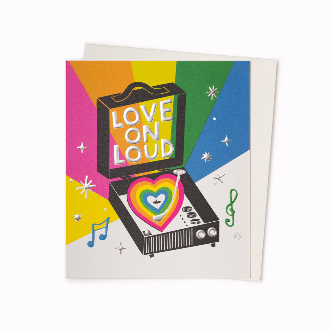 Love On Loud | Greeting Card