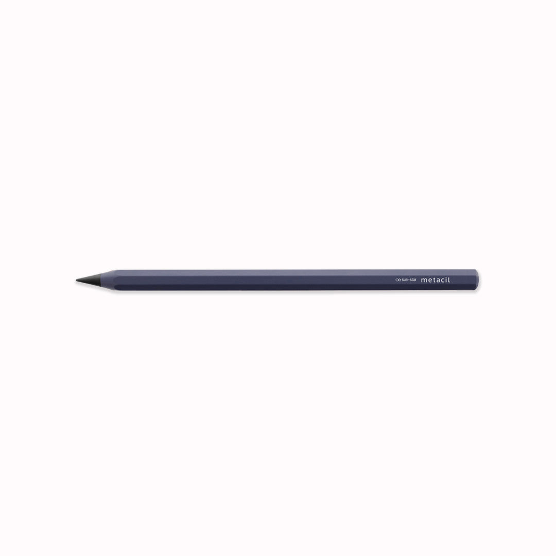 Metacil - Metal Core Pencil - Graphite and Alloy -  Navy