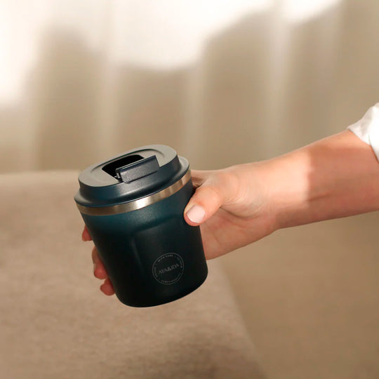 The CUP2GO by Danish brand Aya&Ida is a functional and sustainable reusable coffee cup with a contemporary colour palette indicative of its Scandinavian design credentials.