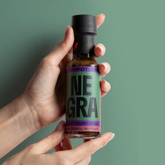 Negra by La Chipotlera is the deeper, darker take on classic salsa brava. Built around slow-cooked tomato and smoked chipotle chilli,