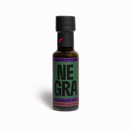 Negra by La Chipotlera is the deeper, darker take on classic salsa brava. Built around slow-cooked tomato and smoked chipotle chilli,