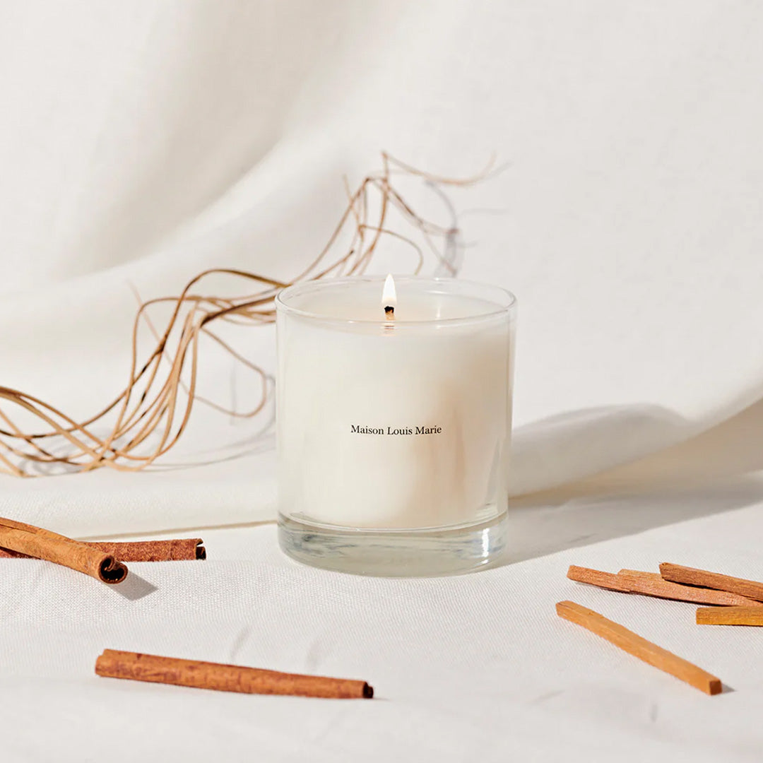 Surrounded by an ancient mysterious forest, Balincourt is the name of the Maison Louis Marie family home where they took long walks on a magical trail called 'Lover’s Lane'. This romantic scent is a Sandalwood fragrance with a dominant Cedarwood and Sandalwood accord that's supplemented by a spicy cinnamon nutmeg complex with an earthy vetiver note.