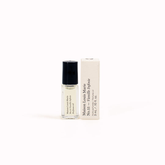 No.15 Vanille Infinie by Maison Louis Marie is a luxurious, warm and sweet scent for an uplifting and comforting ritual. 
