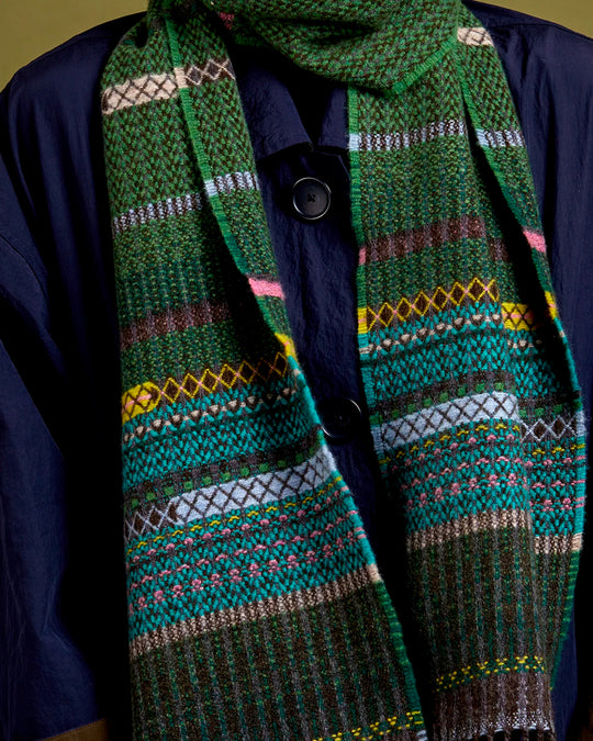 Noah Lambswool Scarf | Fern
