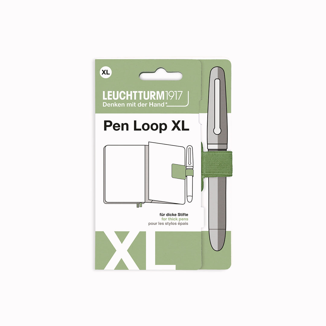 The practical Pen Loop by Leuchtturm1917 pairs perfectly with their colourful notebooks and ensures that you always have a pen to hand when you need it.
