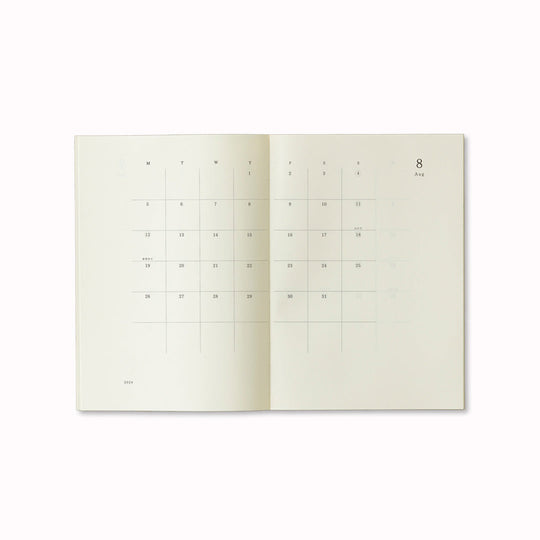 MD Notebook Diary, 2024. Monthly View