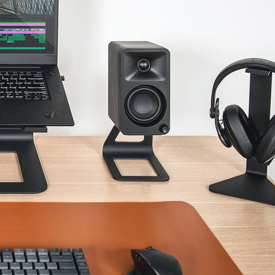 These compact speakers bridge the gap between traditional computer audio and professional studio monitors, delivering remarkably clear and precise sound. Perfect for creators, gamers, and music enthusiasts.
