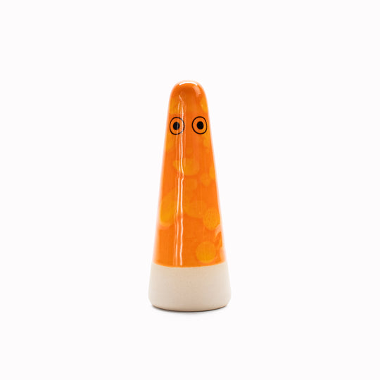 Ghost | Ceramic Figurine | Orange Hues
