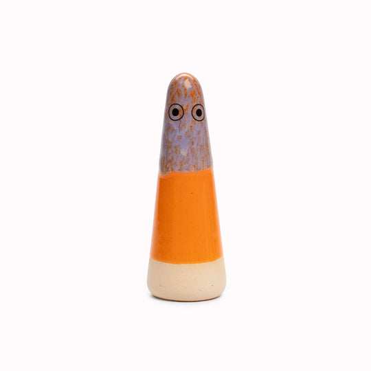 Ghost | Ceramic Figurine | Orange Hues