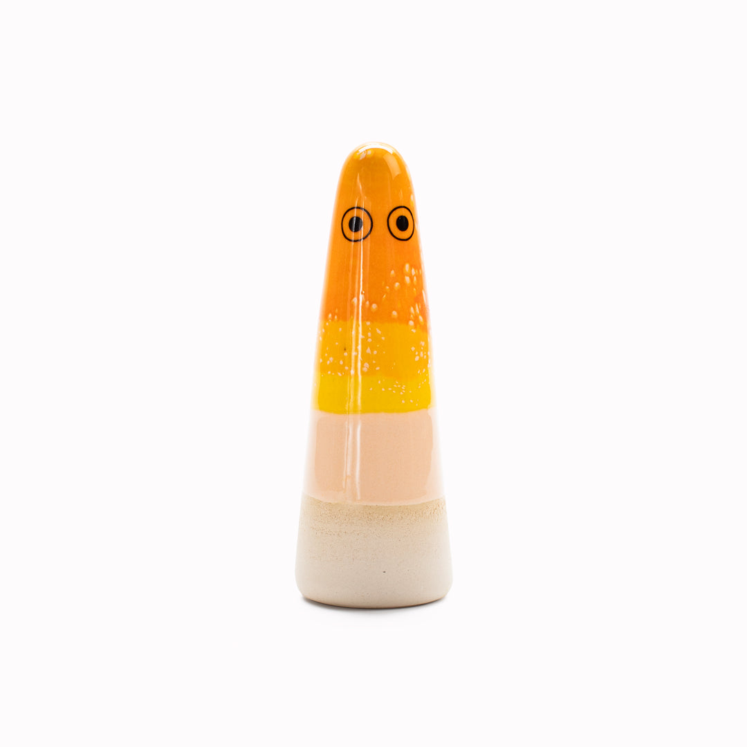 Ghost | Ceramic Figurine | Orange Hues