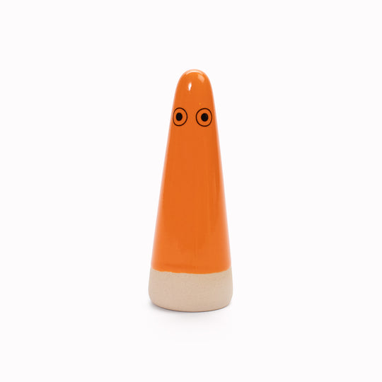 Ghost | Ceramic Figurine | Orange Hues