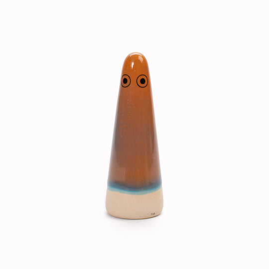 Ghost | Ceramic Figurine | Orange Hues