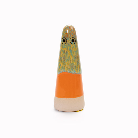 Ghost | Ceramic Figurine | Orange Hues