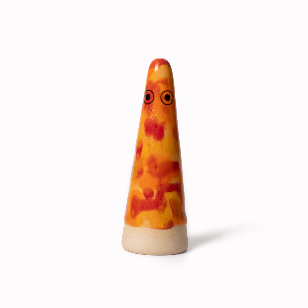 The Orange hued adorable Ghosts provides a contemporary ornamental colour punch and personality to your home decor and also doubles as a ring holder.