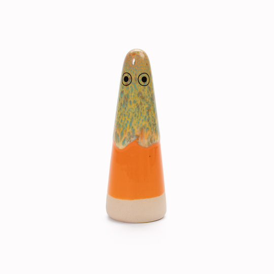Ghost | Ceramic Figurine | Orange Hues