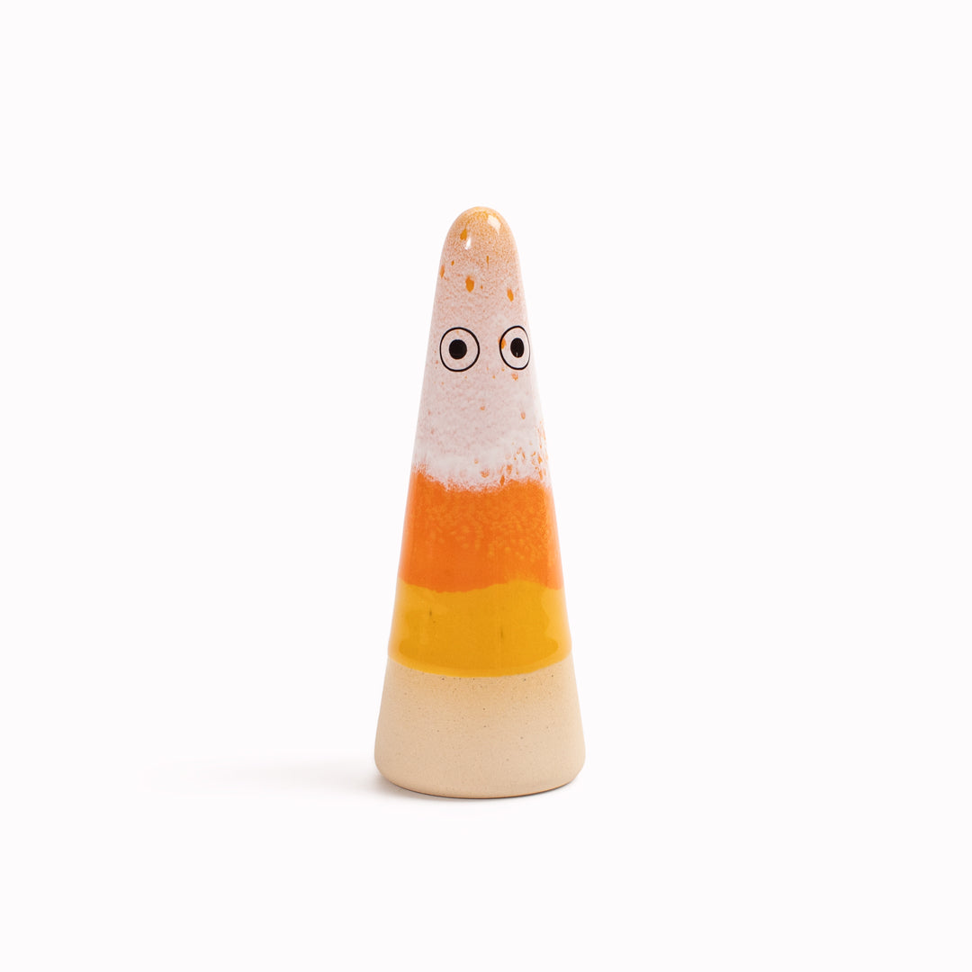 Ghost | Ceramic Figurine | Orange Hues