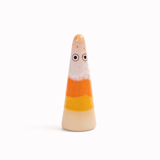Ghost | Ceramic Figurine | Orange Hues