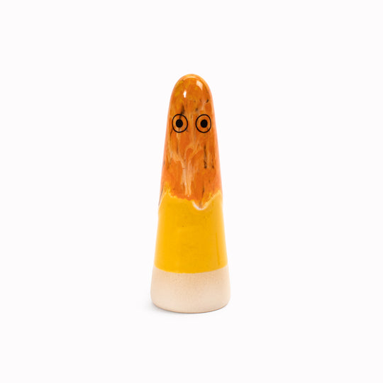 Ghost | Ceramic Figurine | Orange Hues