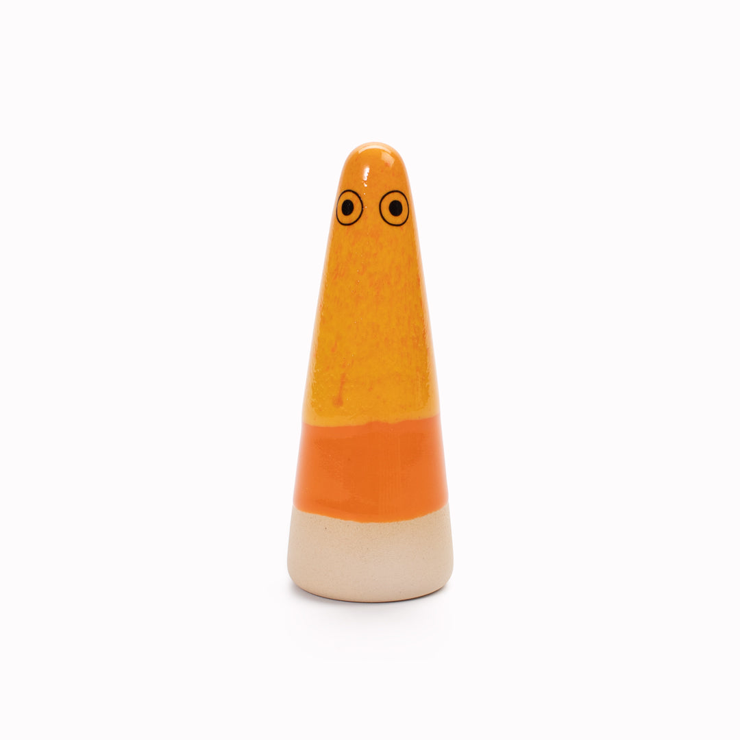 Ghost | Ceramic Figurine | Orange Hues