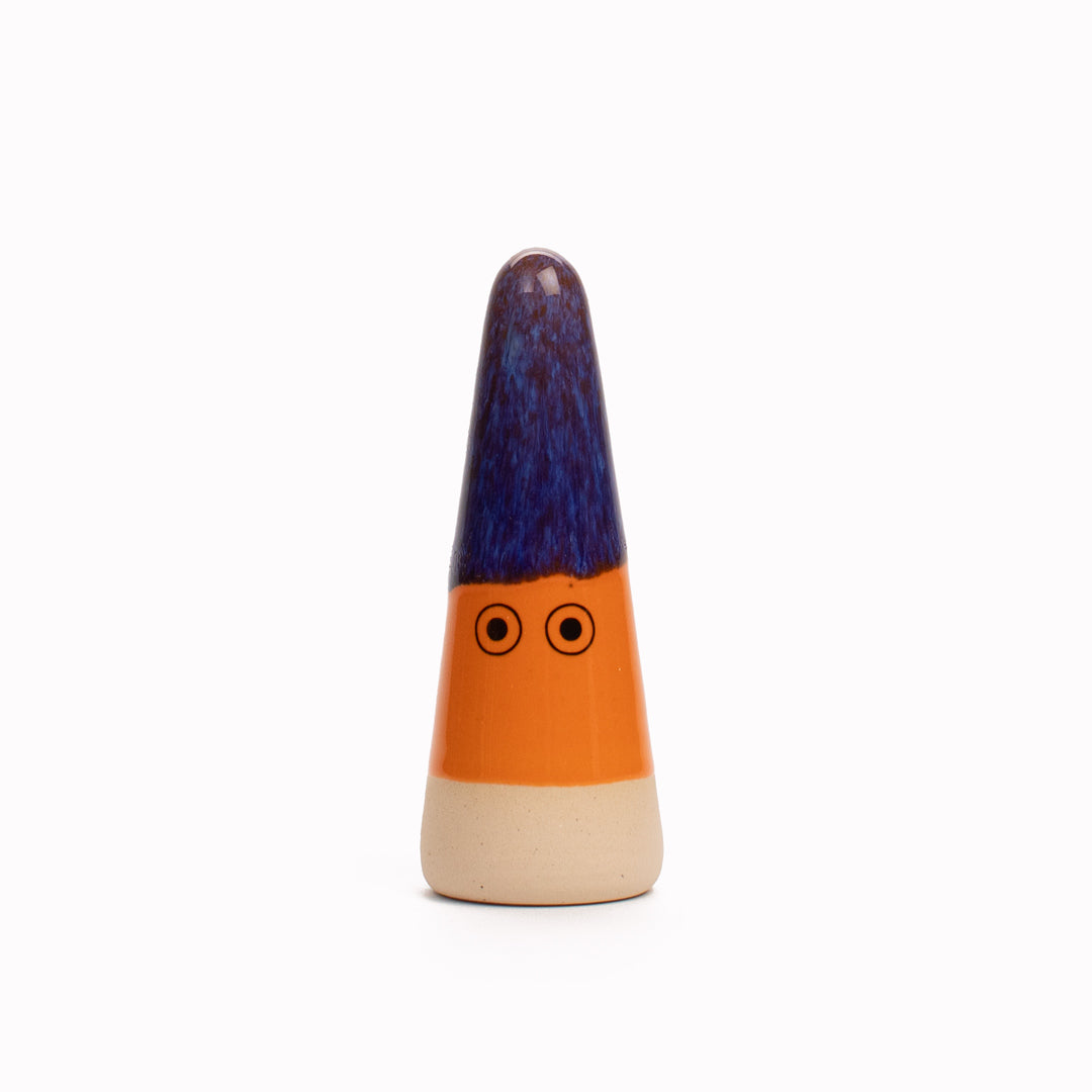 Ghost | Ceramic Figurine | Orange Hues