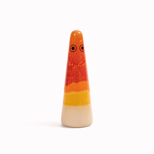 Ghost | Ceramic Figurine | Orange Hues