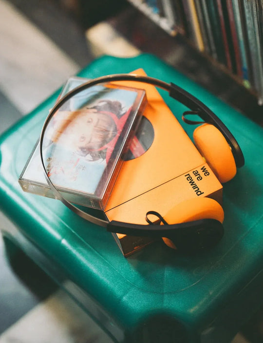 WE-001 | Bluetooth Cassette Player | Orange