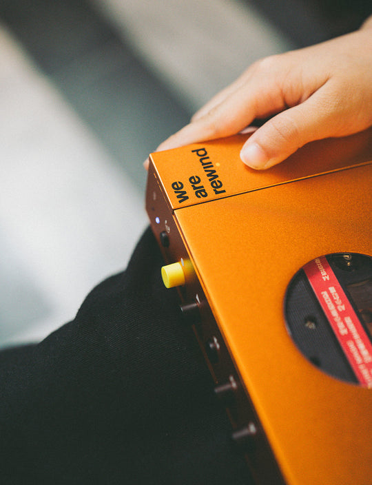 WE-001 | Bluetooth Cassette Player | Orange