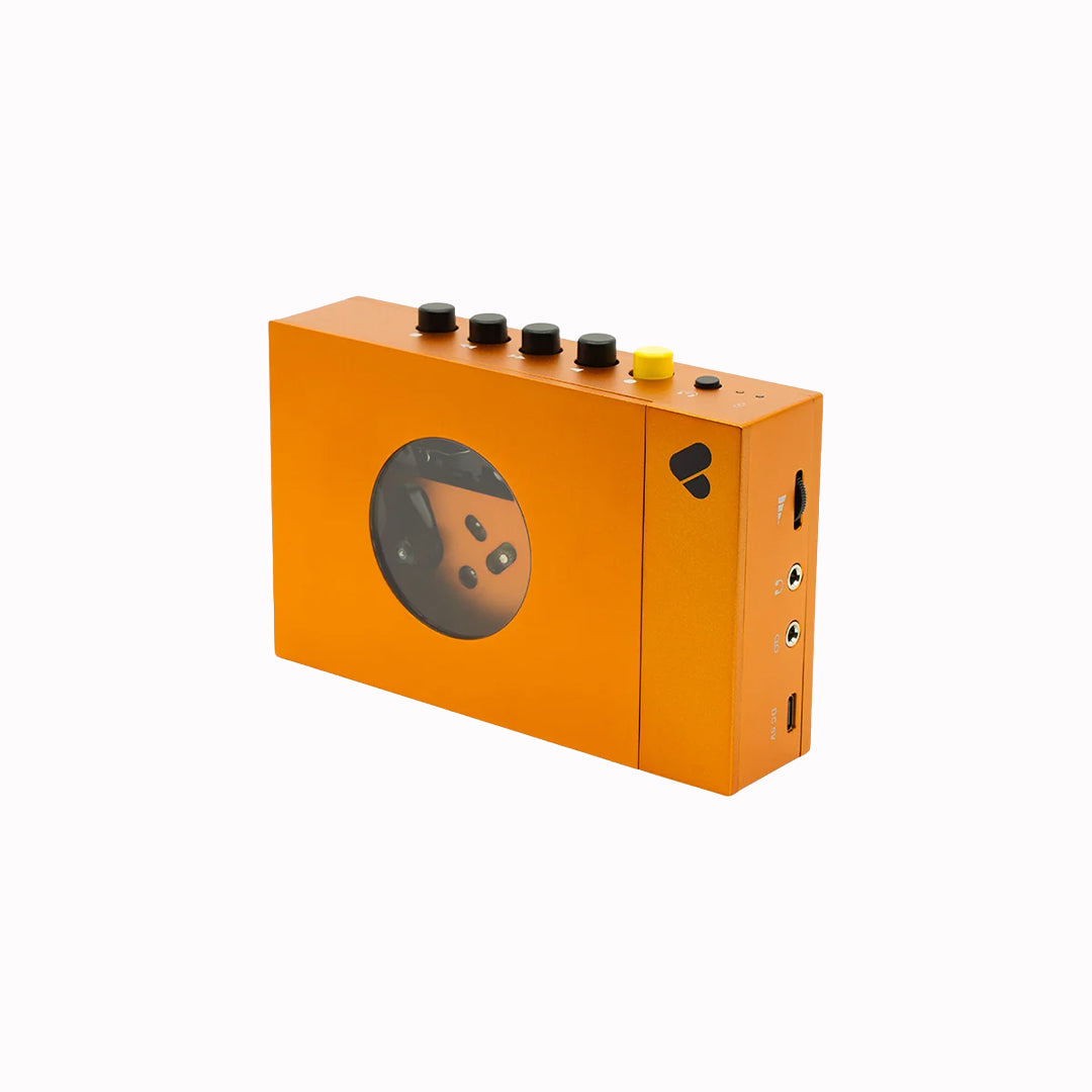 WE-001 | Bluetooth Cassette Player | Orange