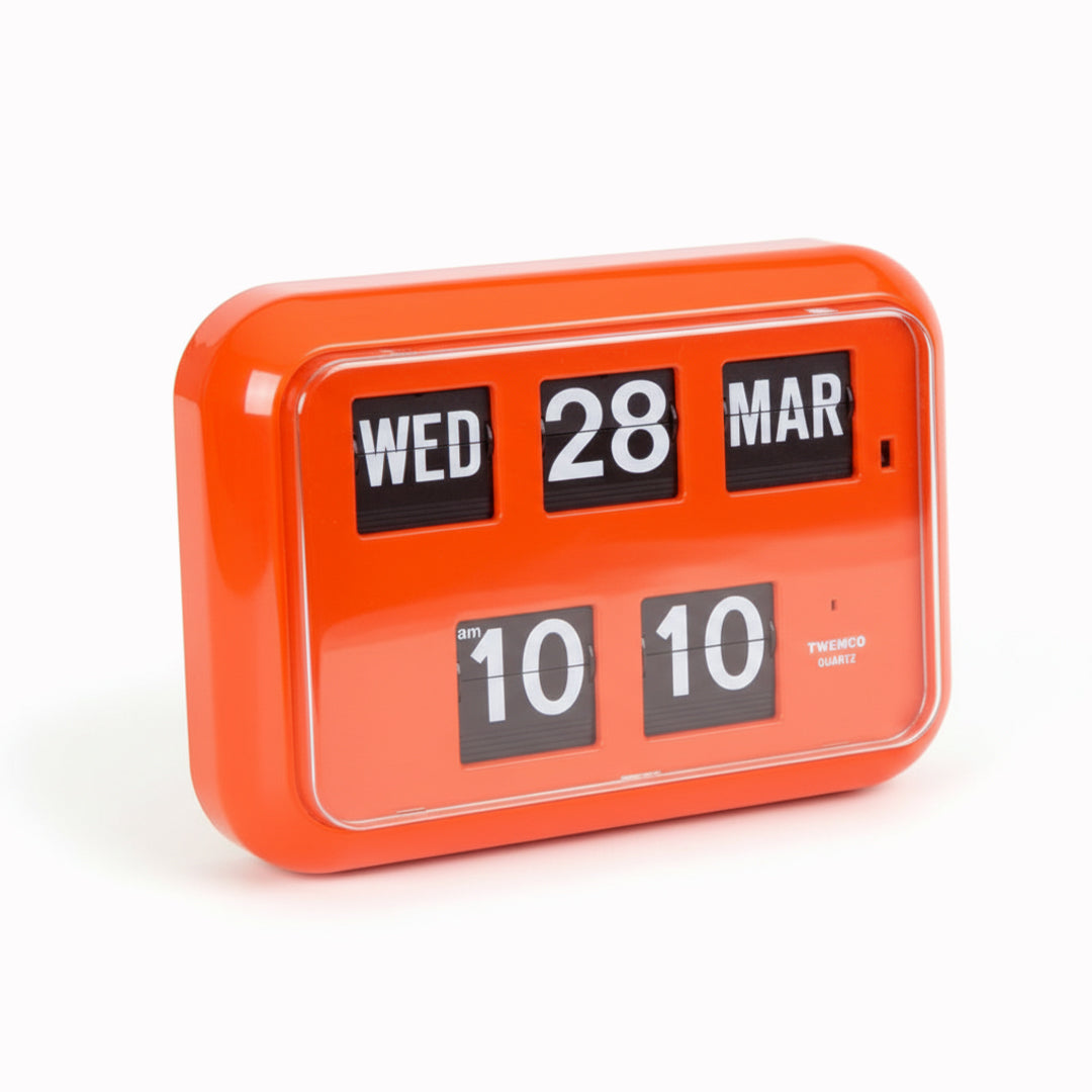 Flip Wall Clock | Orange