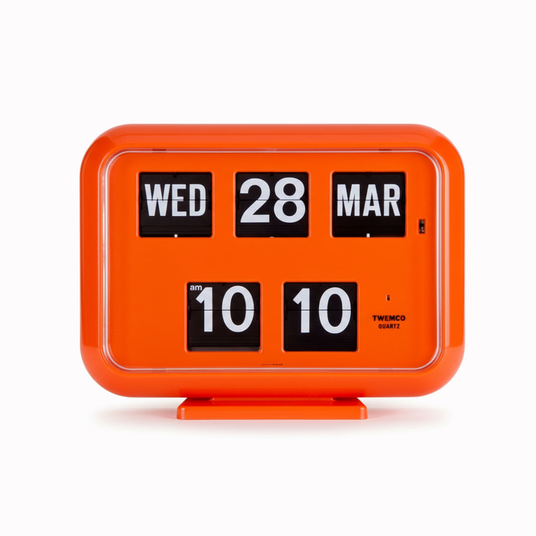 Flip Wall Clock | Orange