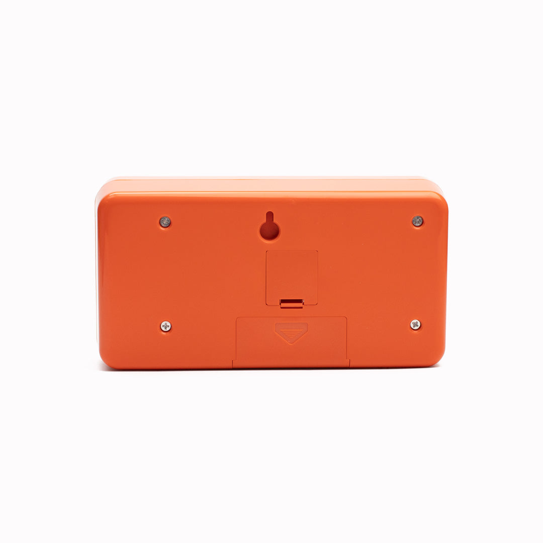 Flip Desk Clock | Orange